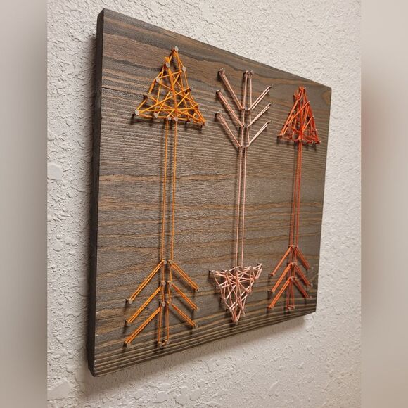 Wooden Arrowhead Sign - Picture 2 of 5